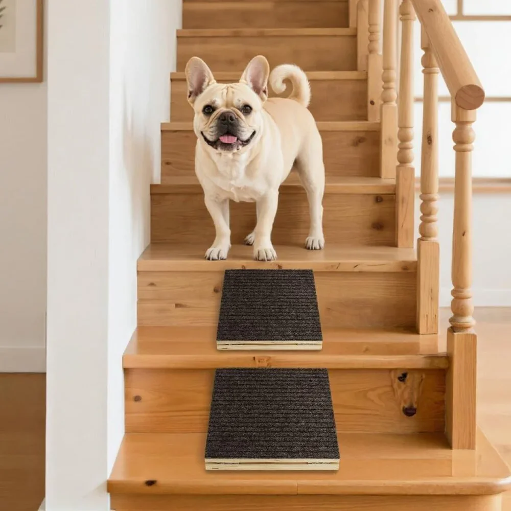 Foldable Wooden Dog Ramp for Stairs
